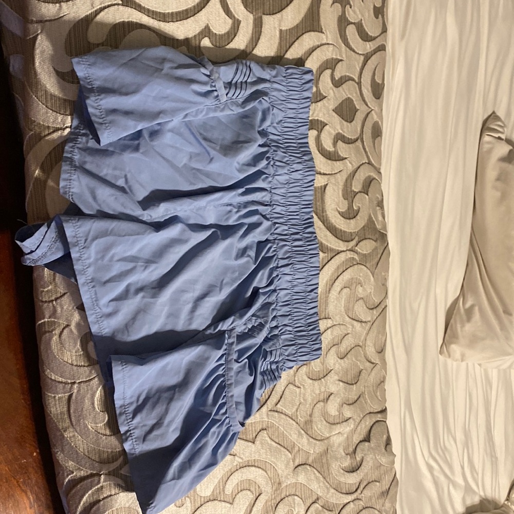 Free people blue shorts. Worn once. In great shape